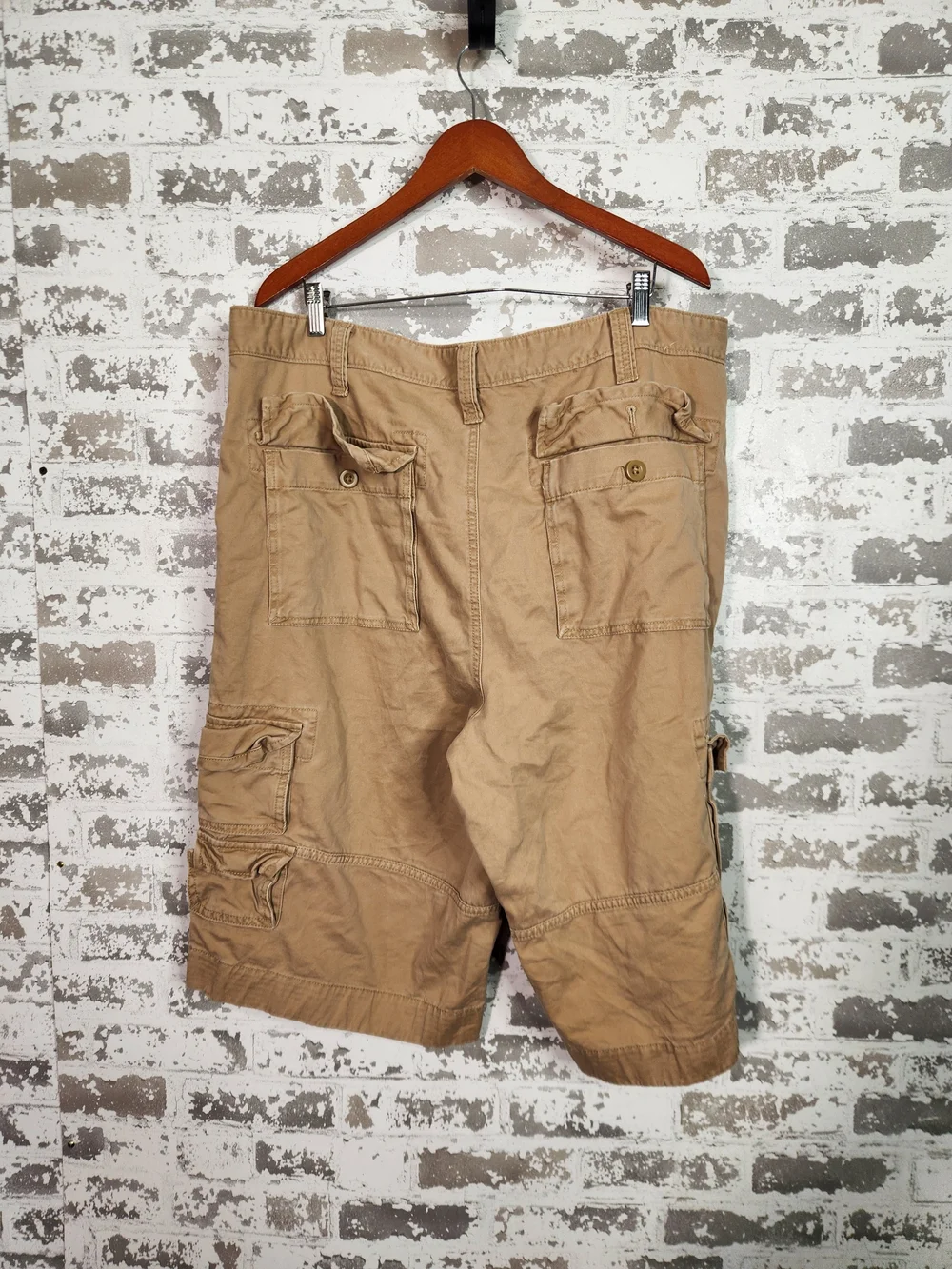 Roundtree & Yorke Tan Cargo Shorts